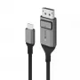 Cable ALOGIC 2m Ultra USB-C Male to DP Male 4K 60Hz LED White