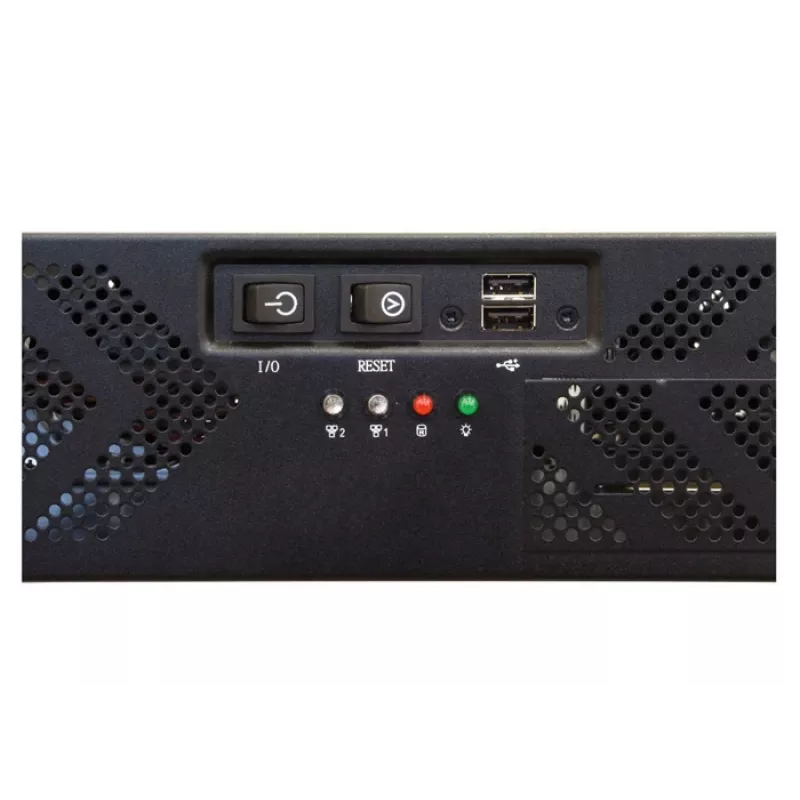Chieftec UNC-210T-B Rack Black 400 W