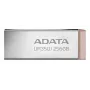 ADATA UR350 USB flash drive 256 GB USB Type-A 3.2 Gen 1 (3.1 Gen 1) Brown, Stainless steel