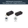 StarTech.com USB C to Gigabit Ethernet Adapter - 1Gbps NIC USB 3.0/USB 3.1 Type C Network Adapter - 1GbE USB-C to RJ45/LAN Port Thunderbolt 3 Compatible Windows MacBook Pro Chromebook