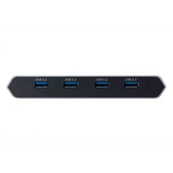 ATEN 2-Port 4K DisplayPort USB-C KVM Dock Switch with Power Pass-through
