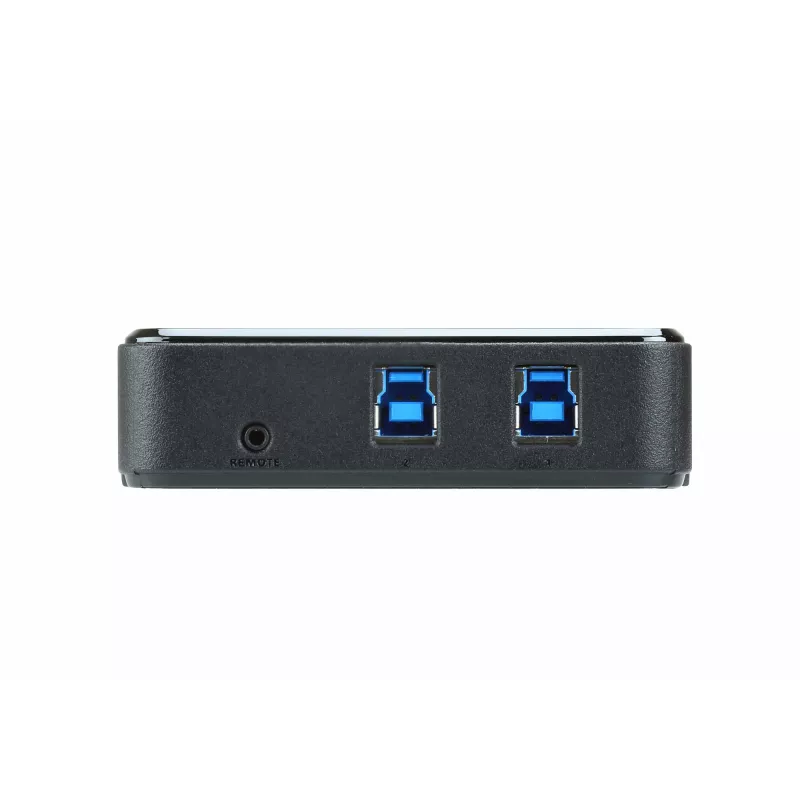 ATEN 2-port USB to USB-C Sharing Switch, 5000 Gbit/s, Black, Plastic, 0 - 40 °C, -20 - 60 °C, 0 - 80%