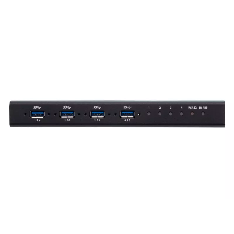 ATEN 4-Port USB 3.1 Gen1 Industrial Switch, 5 Gbit/s, Black, Metal, 0 - 50 °C, -20 - 60 °C, 0 - 80%