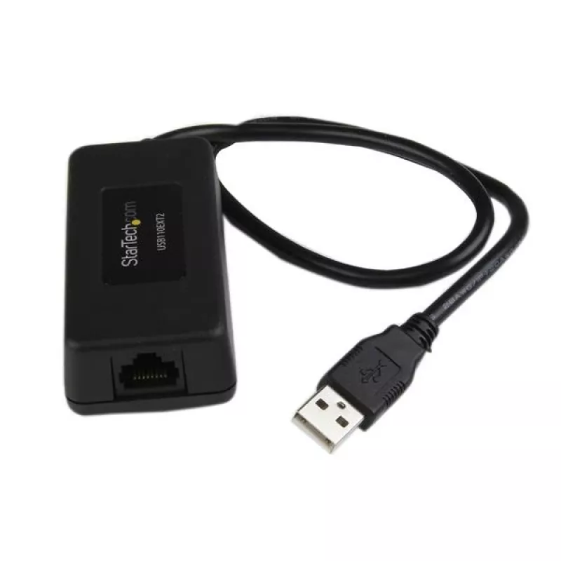 StarTech.com 1 Port USB over Cat5 / Cat6 Ethernet Extender - up to 131ft (40m)