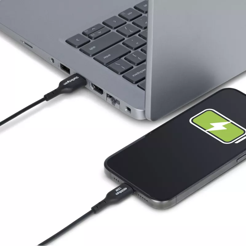 StarTech.com 4m (13ft) USB-A to USB-C Charging Cable, Charge & Sync, 3A, USB 2.0, TPE Jacket - Black USB Charging Cord