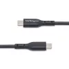 StarTech.com 13ft (4m) USB-C Charging Cable, Charge & Sync, 60W (3A) PD, USB 2.0 Laptop Charger Cable, TPE Jacket - Black USB C Charging Cord