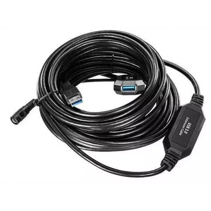 Microconnect USB3.0AAF10A USB cable USB 3.2 Gen 1 (3.1 Gen 1) 10 m USB A Black