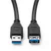 Microconnect USB3.0AAF3B USB cable USB 3.2 Gen 1 (3.1 Gen 1) 3 m USB A Black