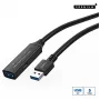 Microconnect USB3.0AAF5A USB cable USB 3.2 Gen 1 (3.1 Gen 1) 5 m USB A Black