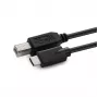 Microconnect USB3.1C2B2 USB cable USB 2.0 1.8 m USB C USB B Black