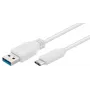 Microconnect USB3.1CA2W USB cable USB 3.2 Gen 1 (3.1 Gen 1) 2 m USB A USB C White