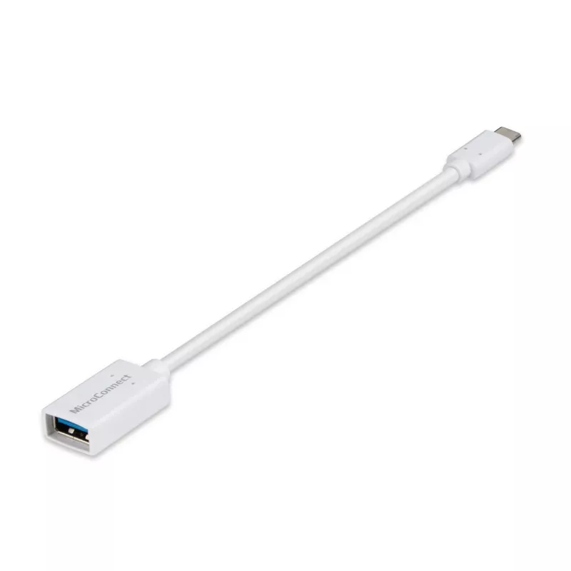 Microconnect USB3.1CAF02W USB cable USB 3.2 Gen 1 (3.1 Gen 1) 0.2 m USB C USB A White