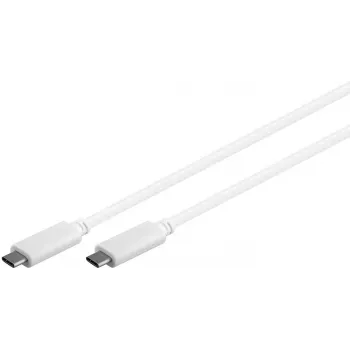 Microconnect USB3.1CC05W USB cable USB 3.2 Gen 2 (3.1 Gen 2) 0.5 m USB C White