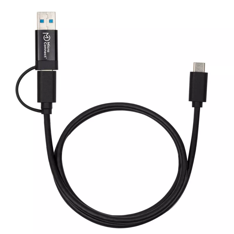 Microconnect USB3.1CCA1 USB cable USB 3.2 Gen 1 (3.1 Gen 1) 1 m USB C Black