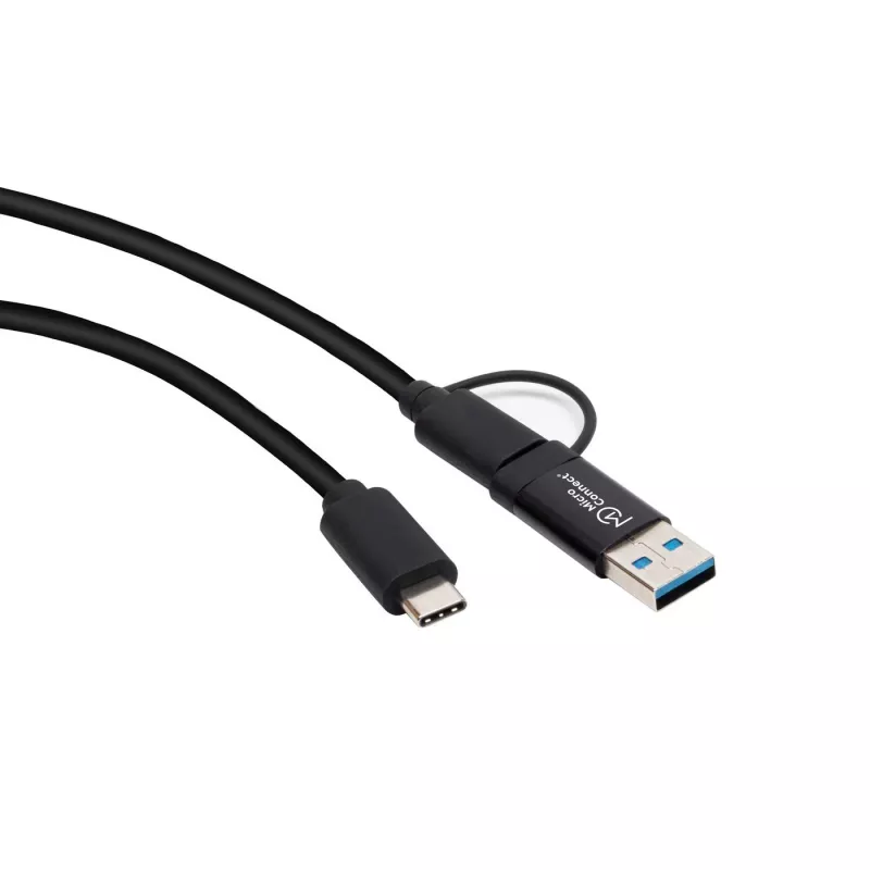Microconnect USB3.1CCA1 USB cable USB 3.2 Gen 1 (3.1 Gen 1) 1 m USB C Black