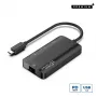 Microconnect USB3.1CCOM16 laptop dock/port replicator Wired USB 3.2 Gen 1 (3.1 Gen 1) Type-C Grey