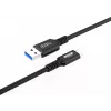 Microconnect USB3.2AC1 USB cable USB 3.2 Gen 2 (3.1 Gen 2) 1 m USB C USB A Black