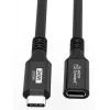 Microconnect USB3.2CC1.5EX USB cable USB4 Gen 2x2 1.5 m USB C Black