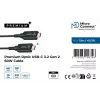 USB Cable Microconnect USB3.2CC15OP 15m USB C Black 10 Gbit/s