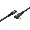 USB Cable Microconnect USB3.2CC2-A 2m USB C Black USB 3.2 Gen 2x2 20 Gbit/s