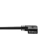 StarTech.com Slim Micro USB 3.0 Cable - M/M - Left-Angle Micro-USB - 1m (3ft)