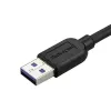 StarTech.com Slim Micro USB 3.0 Cable - M/M - Left-Angle Micro-USB - 1m (3ft)
