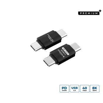 Microconnect USB4-CC-240W USB cable 0 m USB C Black