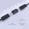 Microconnect USB4-CC-240W USB cable 0 m USB C Black