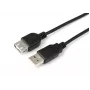 Microconnect USBAAF01B USB cable USB 2.0 0.1 m USB A Black