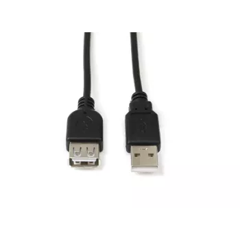 Microconnect USBAAF3B USB cable USB 2.0 3 m USB A Black