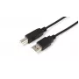 Microconnect USBAB1B USB cable USB 2.0 1 m USB A USB B Black