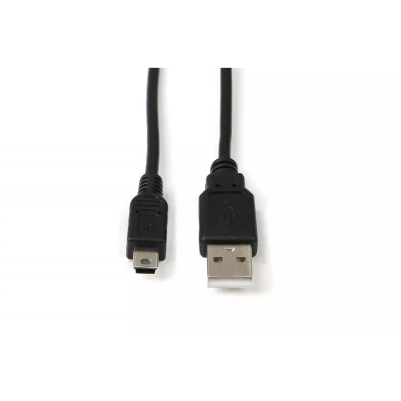 Microconnect USBAMB505 USB cable USB 2.0 0.5 m USB A Mini-USB B Black