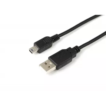 Microconnect USBAMB51 USB cable USB 2.0 1 m USB A Mini-USB B Black