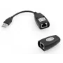 Microconnect USBEXT60M network extender Network transmitter & receiver Black