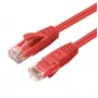 Microconnect UTP5005R networking cable Red 0.5 m Cat5e U/UTP (UTP)