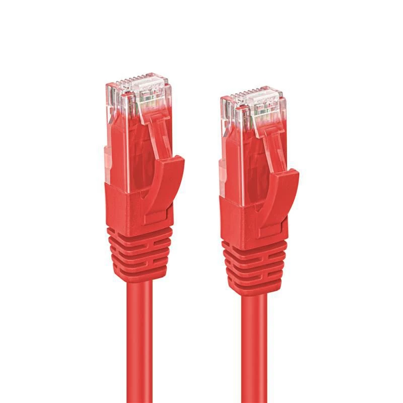 Microconnect UTP603R networking cable Red 3 m Cat6 U/UTP (UTP)