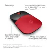 HP Z3700 Red Wireless Mouse, Ambidextrous, Optical, RF Wireless, 1200 DPI, Red