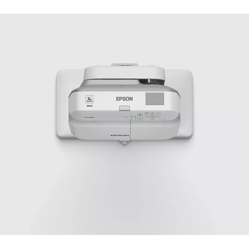 Epson EB-685Wi Ultra short throw projector 3500 ANSI lumens 3LCD WXGA (1280x800) White, Grey