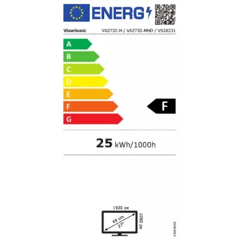 Viewsonic VA2732-h computer monitor 68.6 cm (27 inch) 1920 x 1080 pixels Full HD LED Black