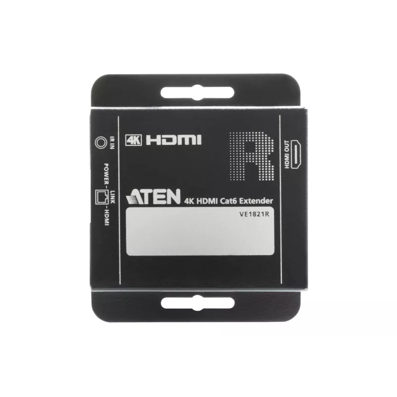 ATEN VE1821-AT-G AV extender AV transmitter & receiver Black