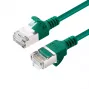 Microconnect V-FTP6A005G-SLIM networking cable Green 0.5 m Cat6a U/FTP (STP)