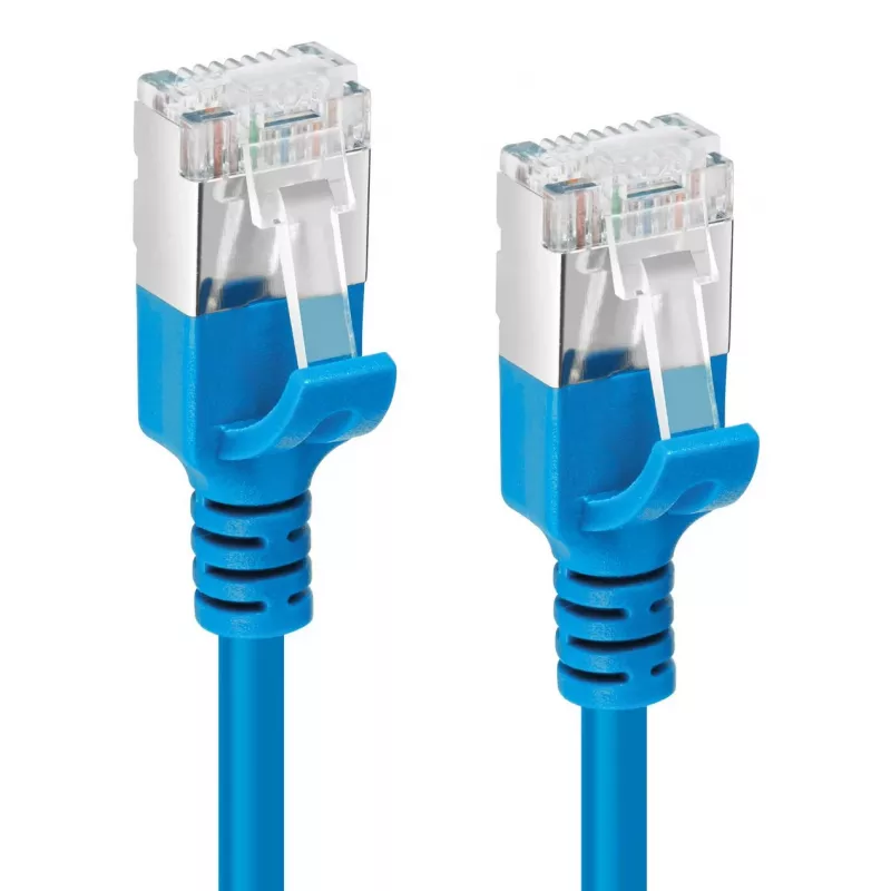 Microconnect V-FTP6A10B-SLIM networking cable Blue 10 m Cat6a U/FTP (STP)