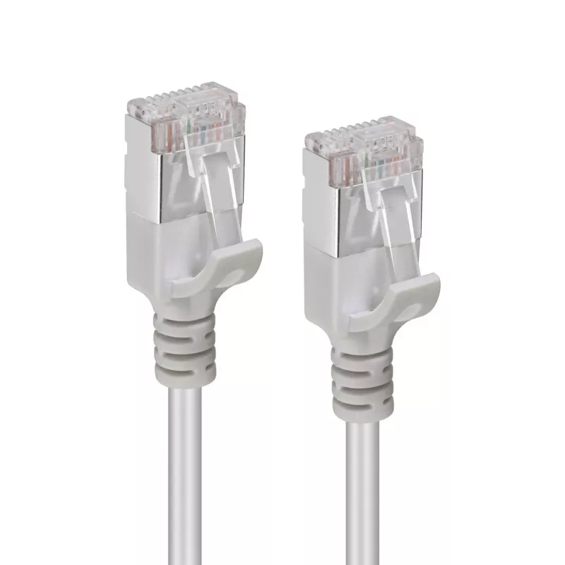 Microconnect V-FTP6A10-SLIM networking cable Grey 10 m Cat6a U/FTP (STP)