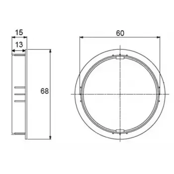 Vivolink VLDG60 cable grommet