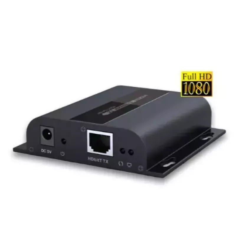AV transmitter VivoLink VLHDMIEXT1-TV2 — HDMI in/out over Cat5e, up to 1920x1080, 120 m, wired, black