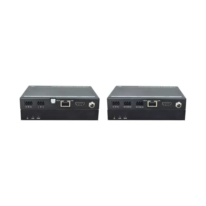 Vivolink VLHDMIEXT416 AV extender AV transmitter & receiver Black