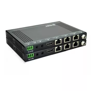 Vivolink VLHDMIEXT422 AV extender AV transmitter & receiver Black