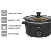 Slow Cooker Tristar VS-3915 3.5L Black Rotary Control 180W