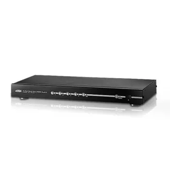 ATEN 4-Port Dual View HDMI Switch, HDMI, Metal, Black, 15 m, 480p, 720p, 1080i, 1080p, 6.75 Gbit/s