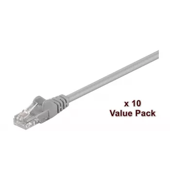 Microconnect V-UTP5005VP networking cable Grey 0.5 m Cat5e U/UTP (UTP)